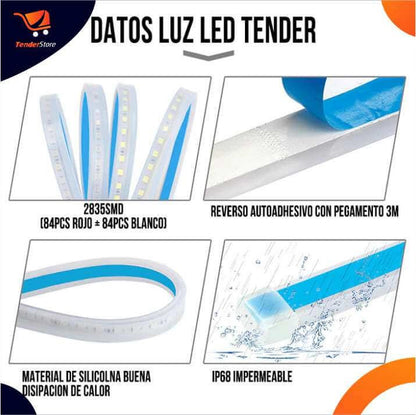 TIRA LED de ADVERTENCIA PARA PUERTAS DE COCHE - Tender